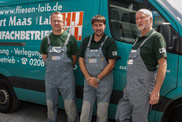 Das Team von Fliesen-Fachbetrieb Laib / Maas